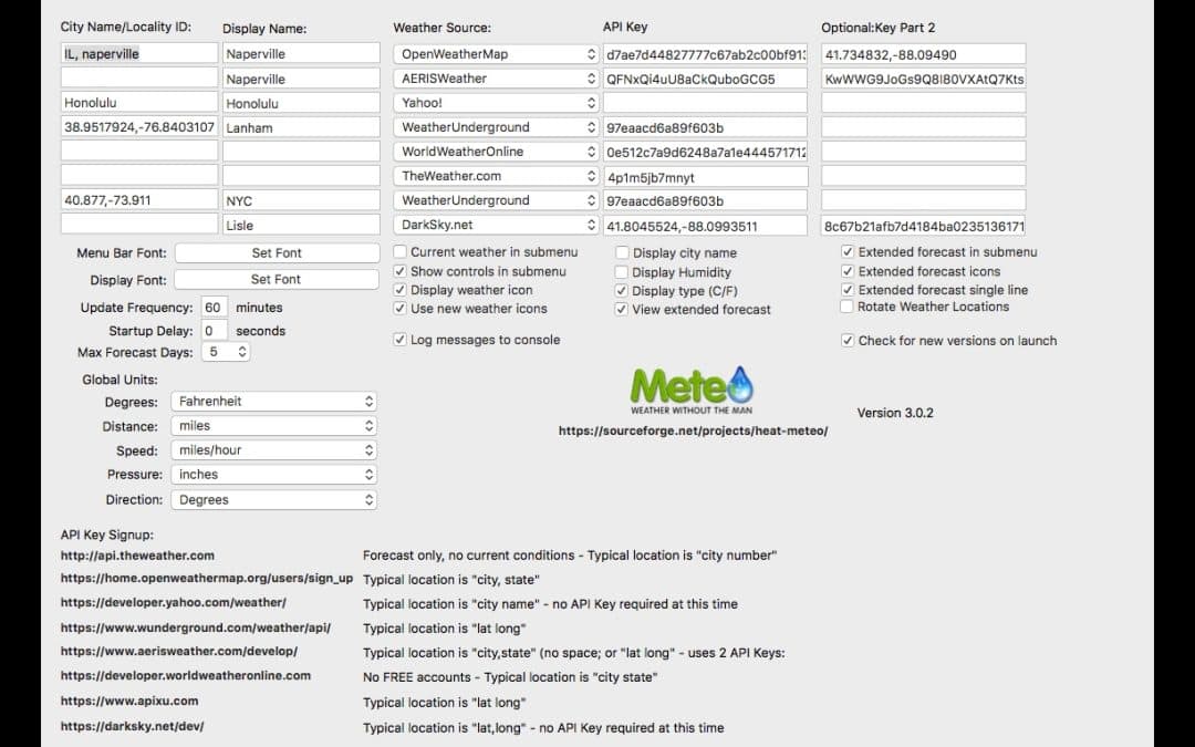 Gratis är gott: En massa väder i din Mac – Meteorologist