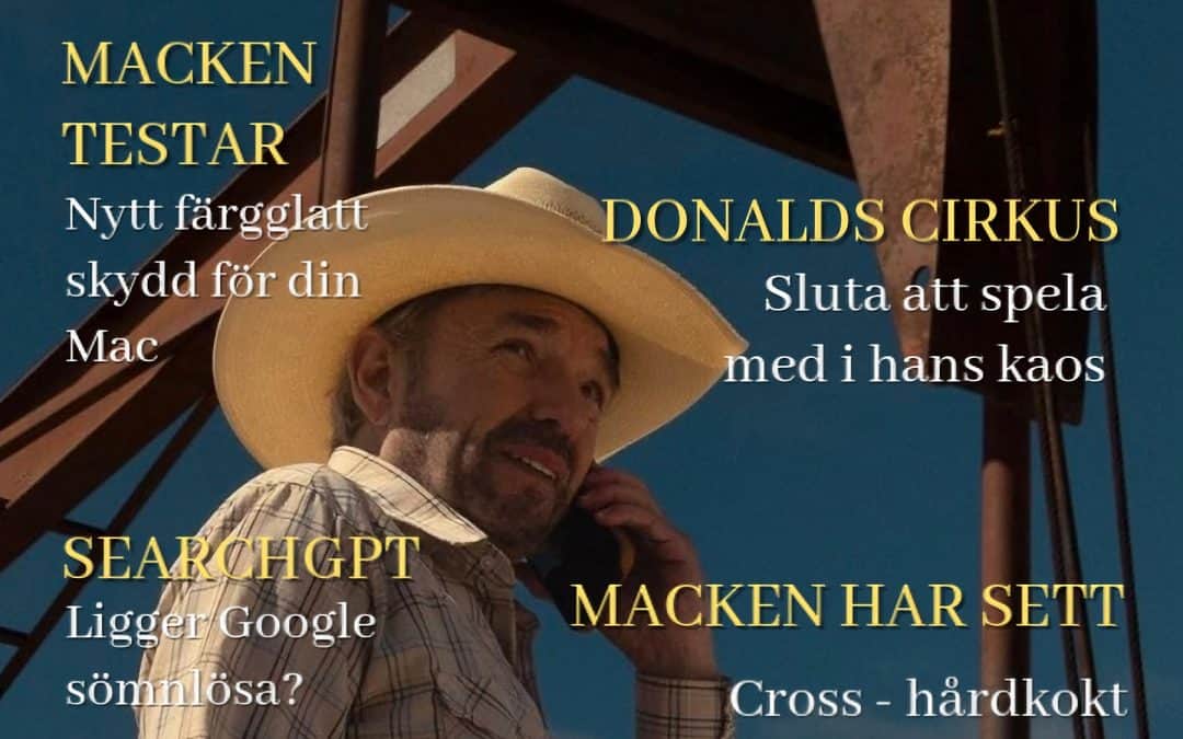 Det här bjuder Magasin Macken på idag lördag 30 november i nådens år 2024