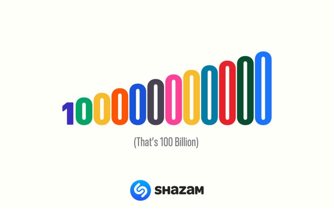 Shazam har nu identifierat över 100 miljarder låtar