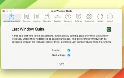 Gratis är gott: Avsluta macOS-program automatiskt med Last Window Quits