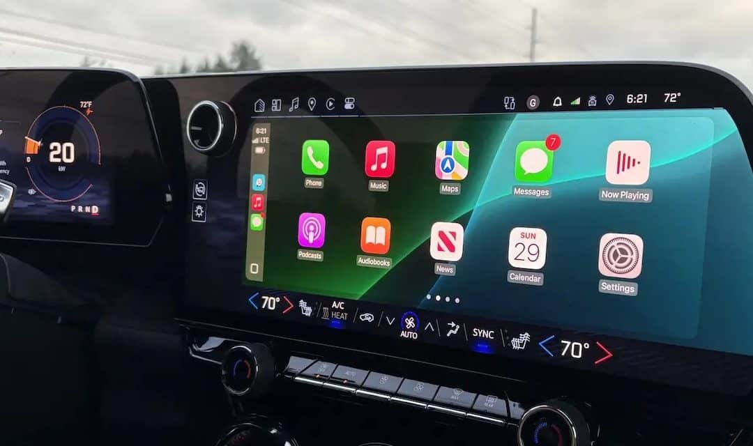 Det blev ingen ny version av CarPlay, det bidde ingenting