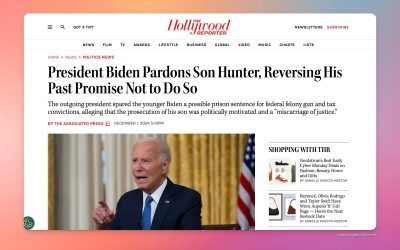 Kontroversiellt beslut: Joe Biden benådar Hunter Biden, sin egen son