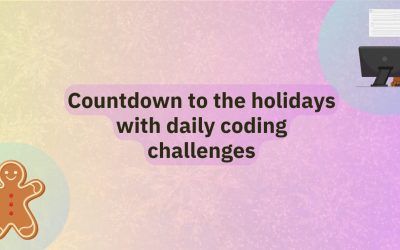 Countdown to the holidays with daily coding challenges | MDN Blog