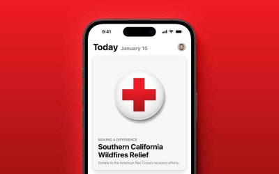 Apple Makes It Easy to Donate to Red Cross’s LA Wildfire Relief Efforts