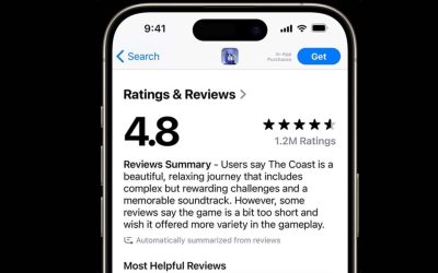 iOS 18.4 to Include AI-Generated Review Summaries in App Store